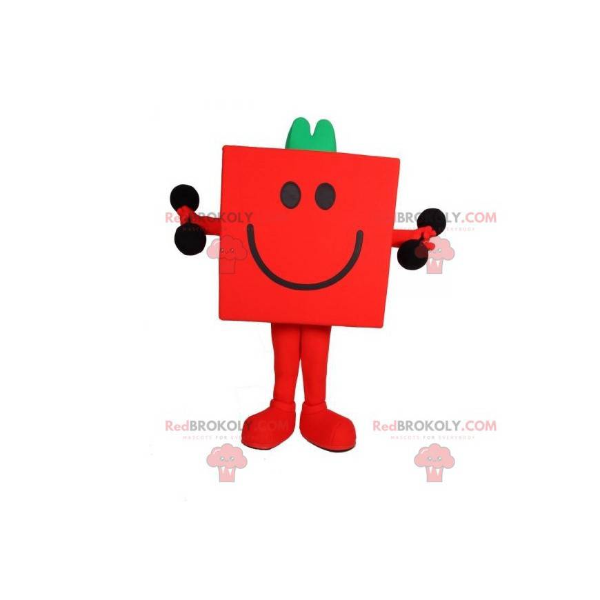 Mascot Mr. Strong of Mr. Madam - Redbrokoly.com Mascot Mr. Strong of Mr. Madam - Redbrokoly.com