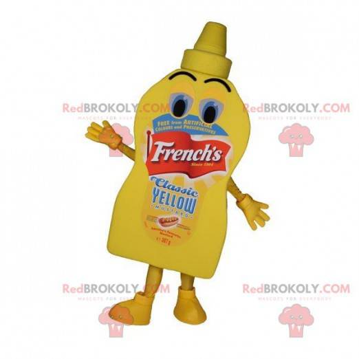 Giant yellow sauce mayonnaise mascot - Redbrokoly.com