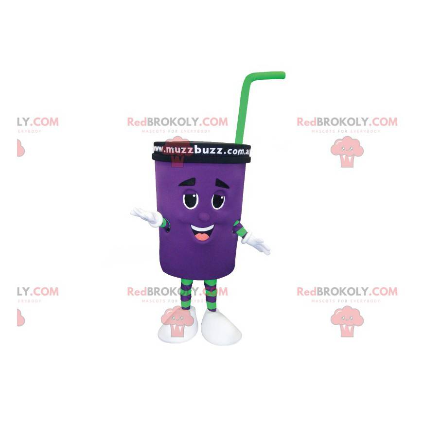 Kartonnen beker mascotte. Drink mascotte - Redbrokoly.com