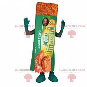 Giant cereal bar mascot. Cake mascot - Redbrokoly.com