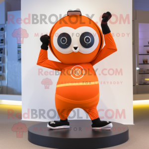 Orange Camera mascotte...