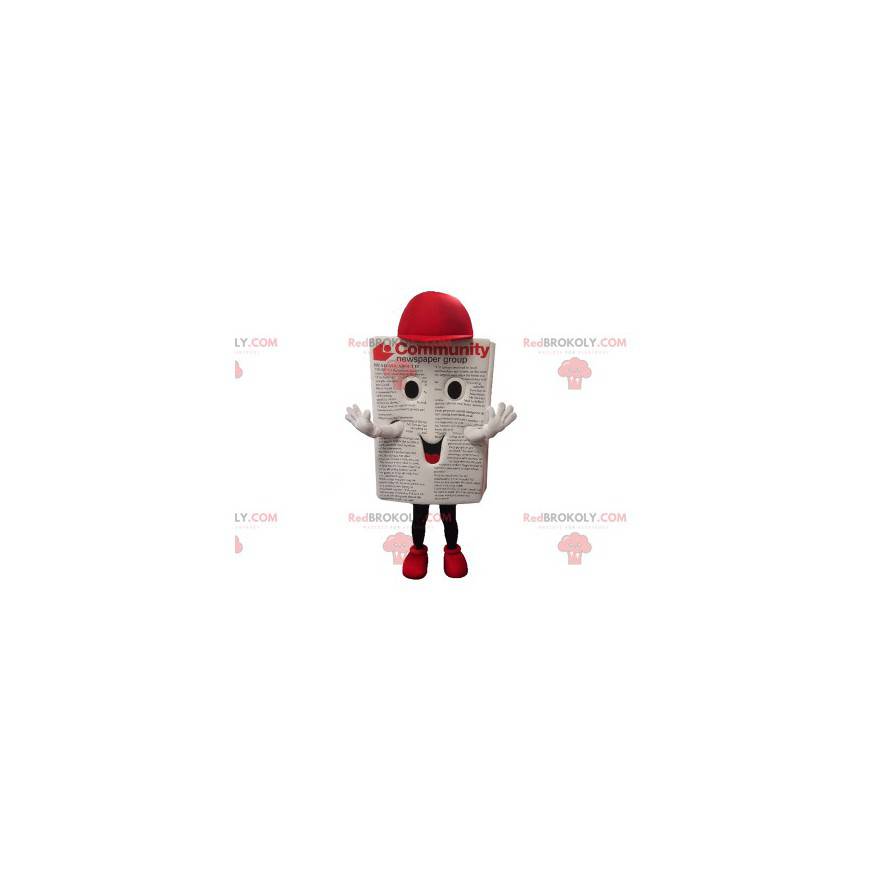 Magazin Zeitungsmaskottchen mit einer Kappe - Redbrokoly.com Magazin Zeitungsmaskottchen mit einer Kappe - Redbrokoly.com