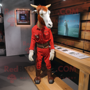 Red Boer Goat mascotte...