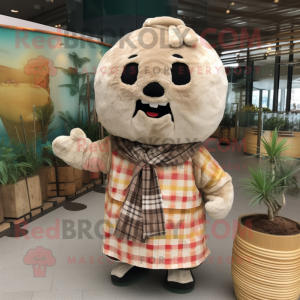 Tan Dim Sum maskot kostume...