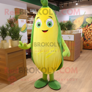 Olive Lemon maskot kostume...