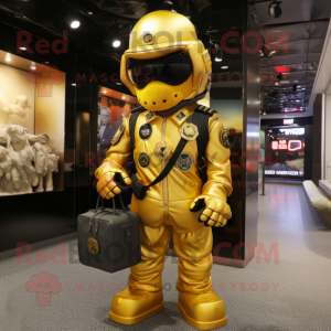 Gold Marine Recon mascotte...