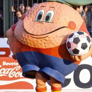 Gigantisk oransje maskot - Redbrokoly.com