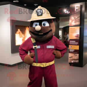 Maroon Fire Fighter-...