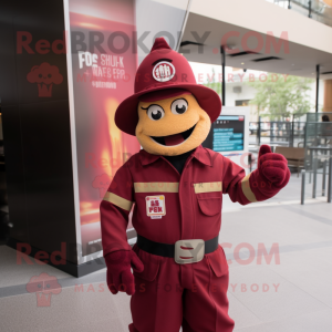 Maroon Fire Fighter-...