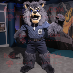 Navy Werewolf mascotte...