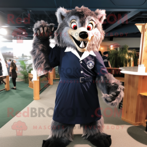 Navy Werewolf mascotte...