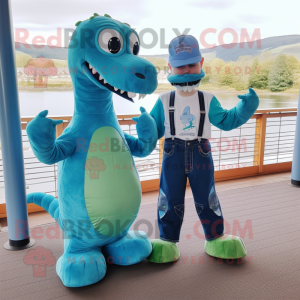  Loch Ness Monster maskot...