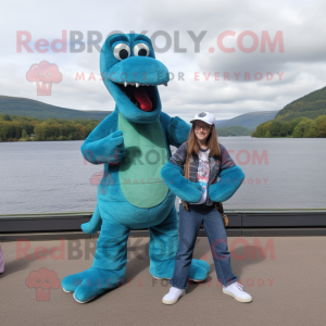  Loch Ness Monster mascota...