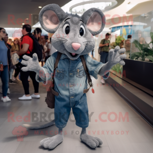 Costume de mascotte de rat...