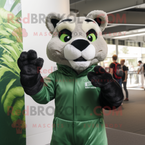 Forest Green Puma mascotte...