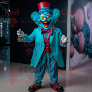 Turquoise Evil Clown...