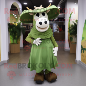 Olive Cow maskot kostume...