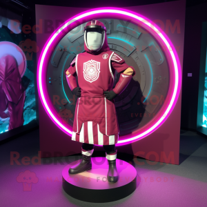 Magenta Celtic Shield...