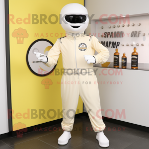 Crème champagne mascotte...