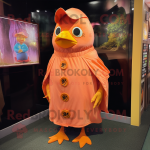 Peach Blackbird mascotte...