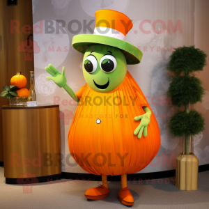 Orange Cucumber mascotte...