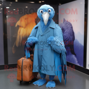 Blue Vulture mascotte...