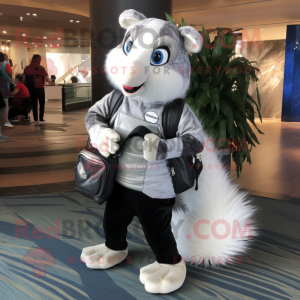 Silver Skunk mascotte...