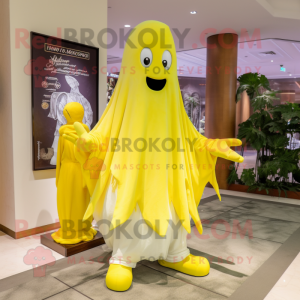 Lemon Yellow Ghost mascotte...