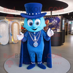 Blue Ring Master mascotte...