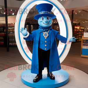 Blue Ring Master mascotte...