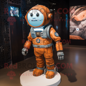 Roest Astronaut mascotte...