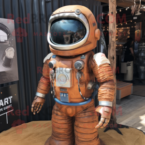 Roest Astronaut mascotte...