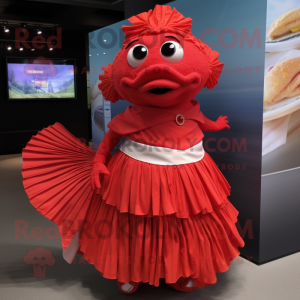 Red Fish Tacos maskot...