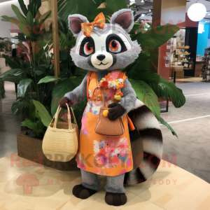 Peach Civet maskotdräkt...