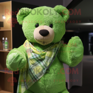 Limettengrüner Teddybär...