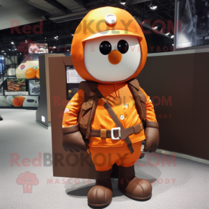 Orange Choklad maskot...