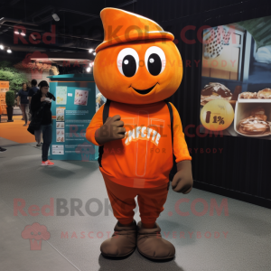 Orange Chocolates mascotte...