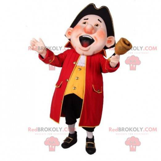 Historical character moss mascot - Redbrokoly.com