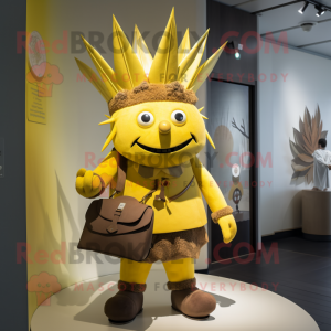 Yellow King mascotte...