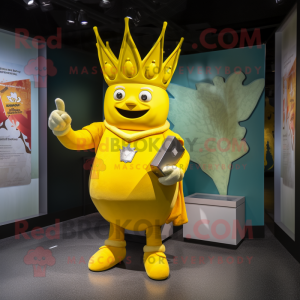 Yellow King mascotte...