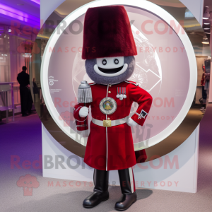 Maroon British Royal Guard...