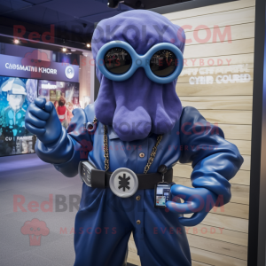 Navy Octopus mascotte...