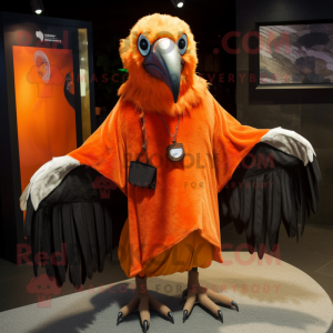 Orange Vulture mascotte...