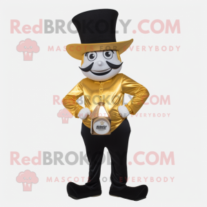 Gold Hourglass maskot...