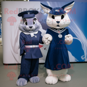 Navy Lynx maskot kostume...