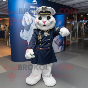 Navy Lynx maskot kostume...