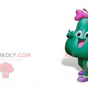 2 mascots an apple and a green pear. 2 fruits - Redbrokoly.com