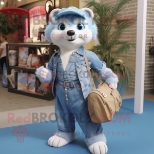 Blue Ferret mascotte...