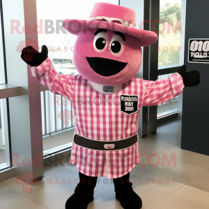 Postava maskota Pink Bbq...