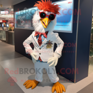  Rooster mascotte kostuum...